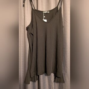 NWT Yoins Black Cold Shoulder Women's Long Sleeve Top Sz. M
